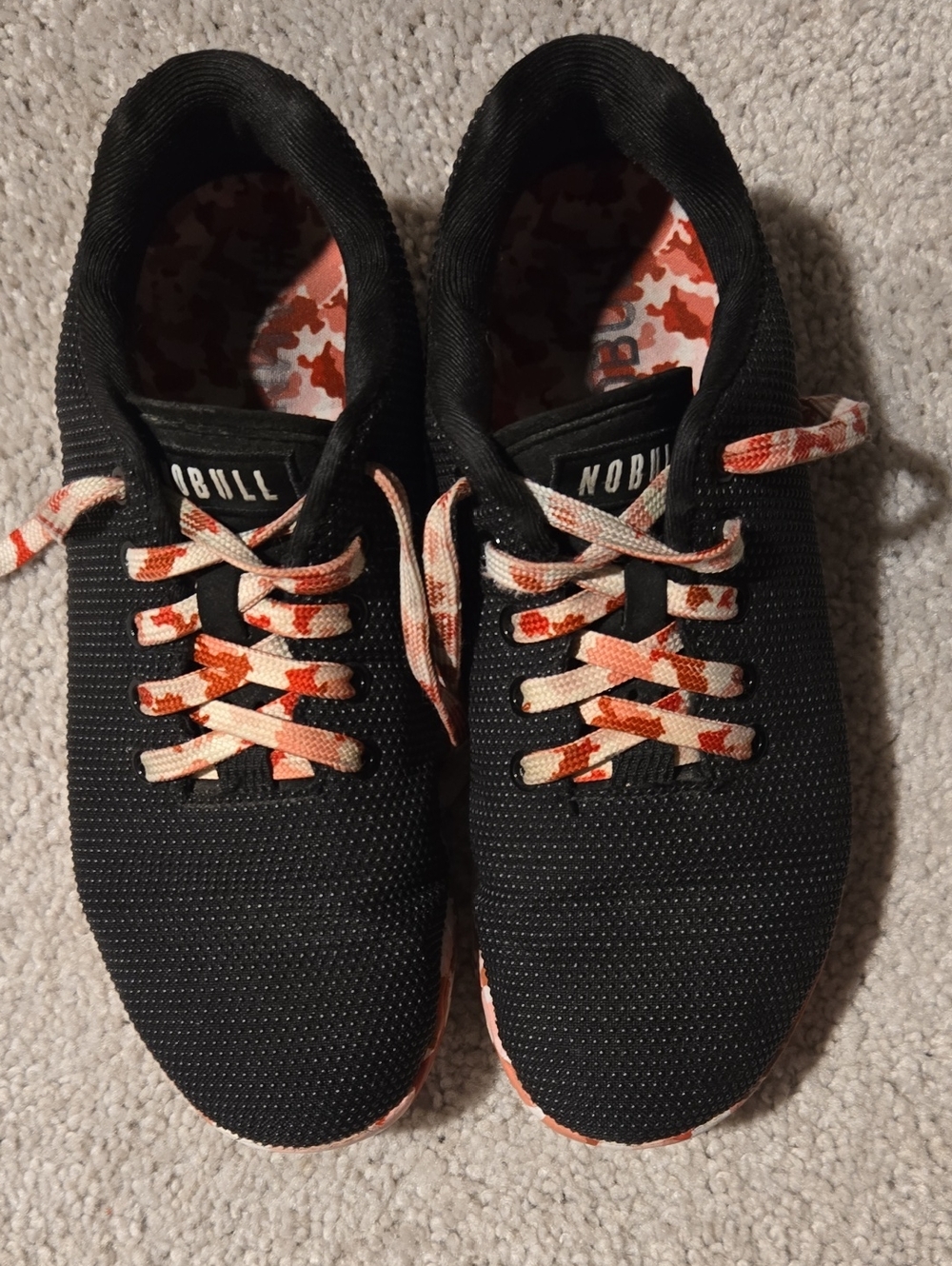 Ladies NOBULL Black Shoes Plus Free Gym Bag
